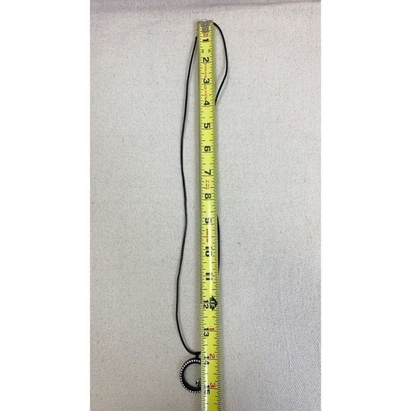 🦉Origami Owl Locket - hinged - black with rhinestones moon star charm - Picture 6 of 7